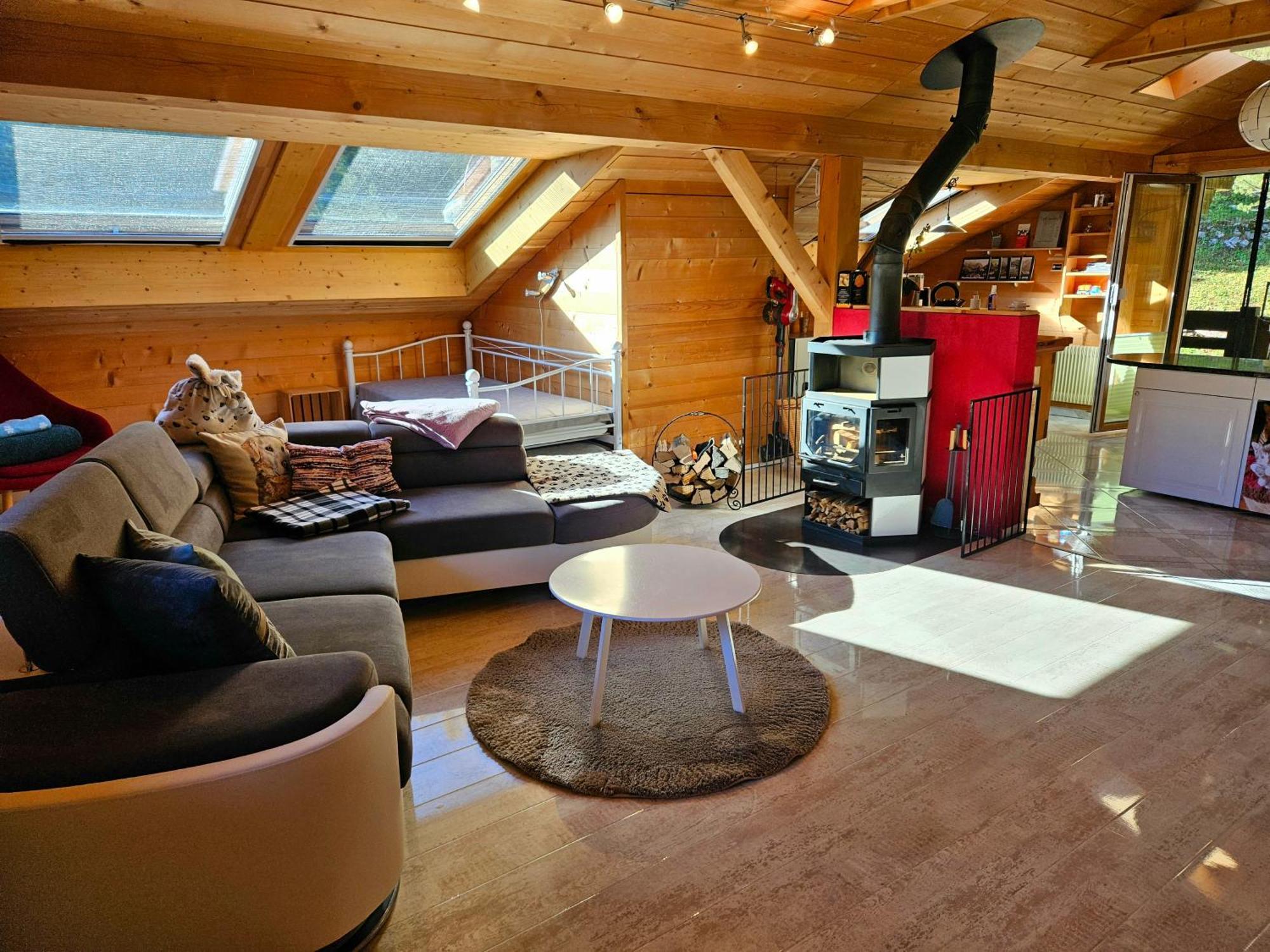 Gemuetliche Fewo Mit Sauna Inmitten Der Berge Meiringen Exterior foto